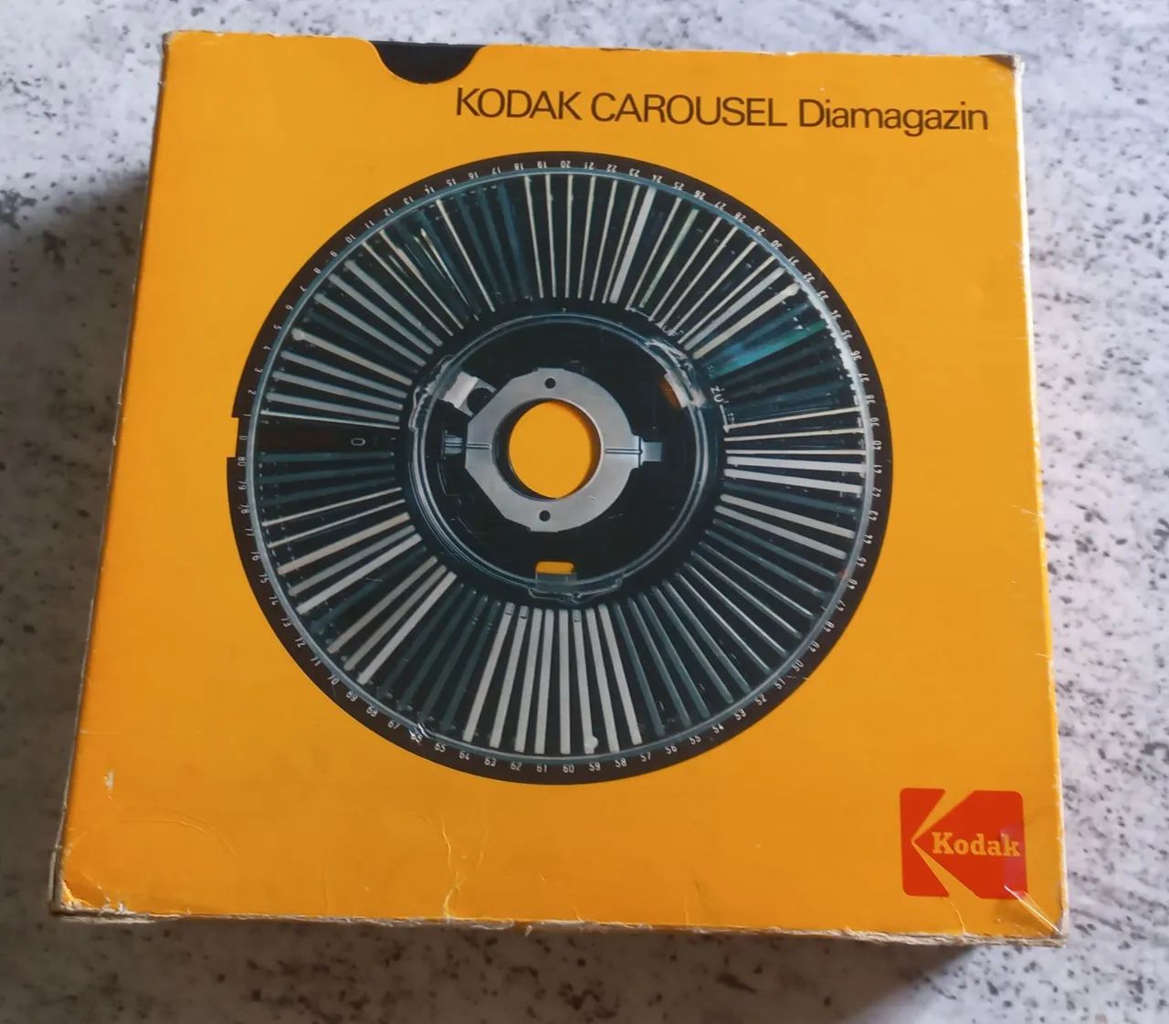 Raro Carrossel de slides Kodak made in Germany anos 80 raridade 