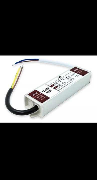 Fonte blindada 12 v - 5 a - a prova d'água IP 67 BI volt