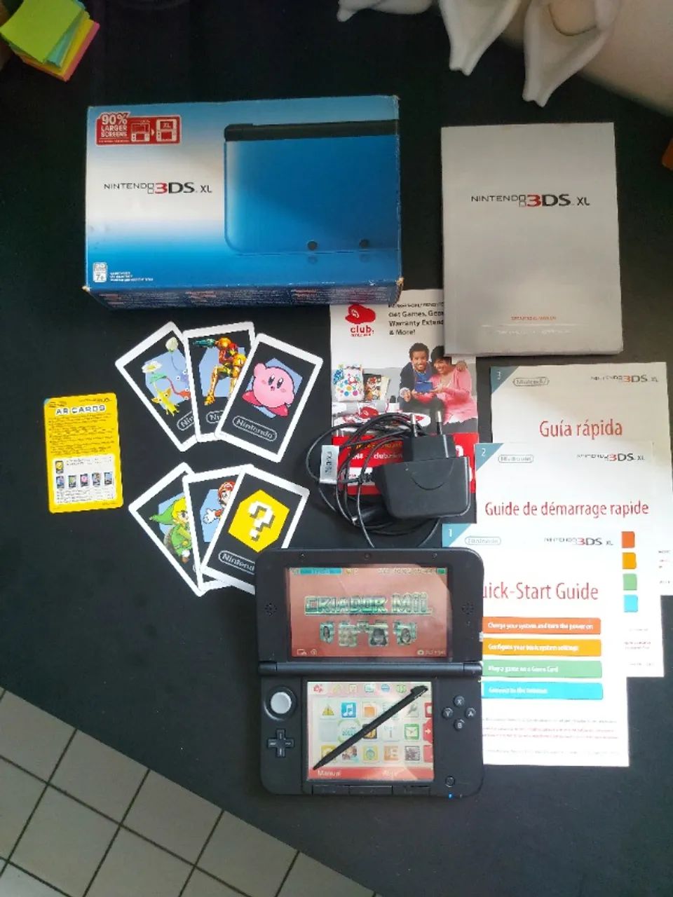 Nintendo 3DS XL + 2 jogos