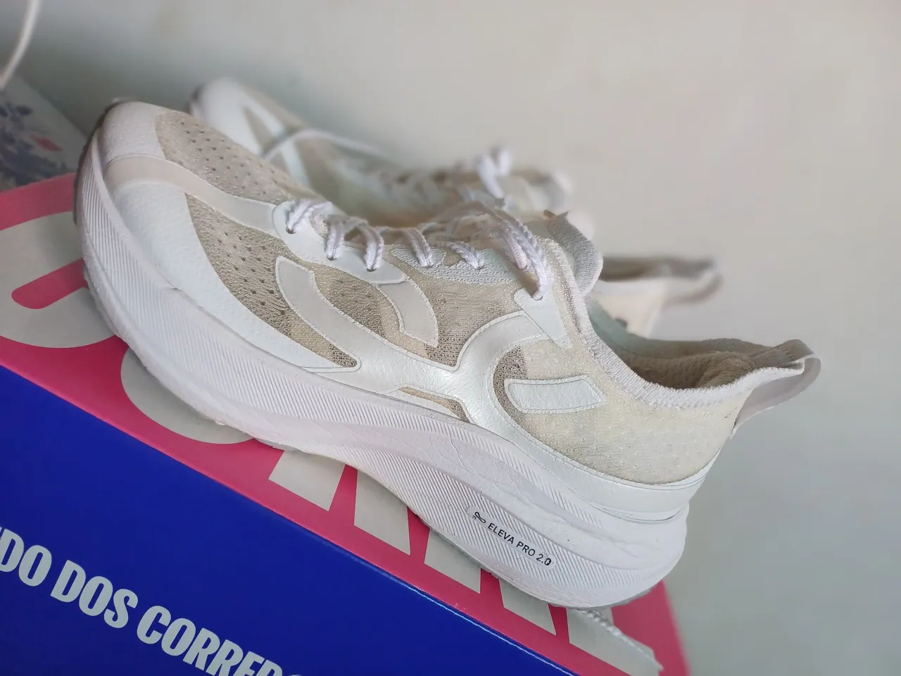 Tênis Eleva Pro 2.0 Branco - Conforto e Performance