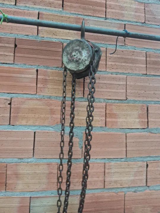 Talha manual com corrente 500k - Foto 3