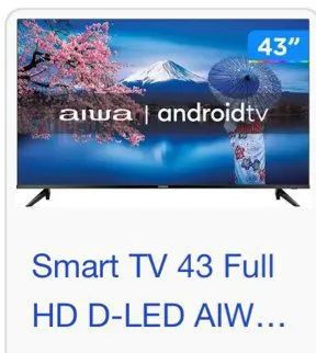 Smart TV 43 polegadas Full HD D-LED AIWA