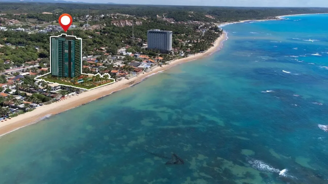 Dom Pietro 4 suítes pé na areia na praia de Garça Torta Maceió-AL