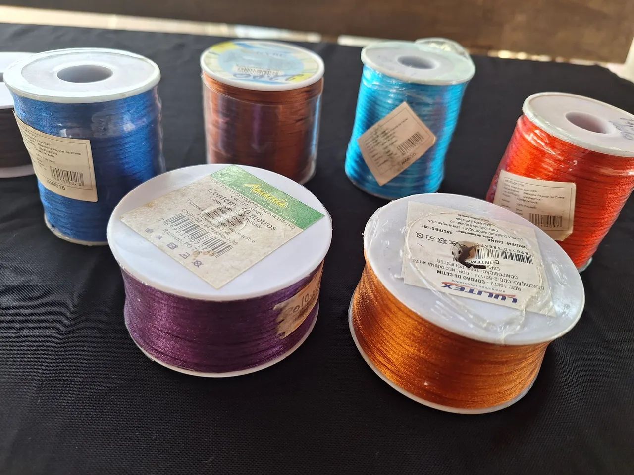 Kit de Cordões de Cetim (Rabo de Rato) e Cordões Encerados  - Foto 4