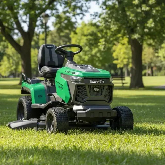 Trator Cortador Grama Gasolina Trapp Trc-750 546cc Dirigível - Foto 2