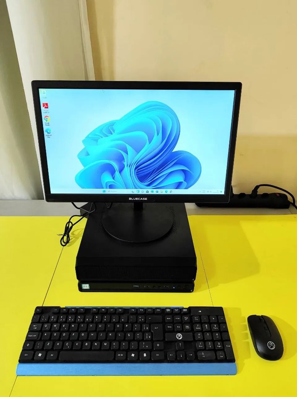 PC Slim Core i3-3220 16gb ram ssd 240gb Tela 23 Led