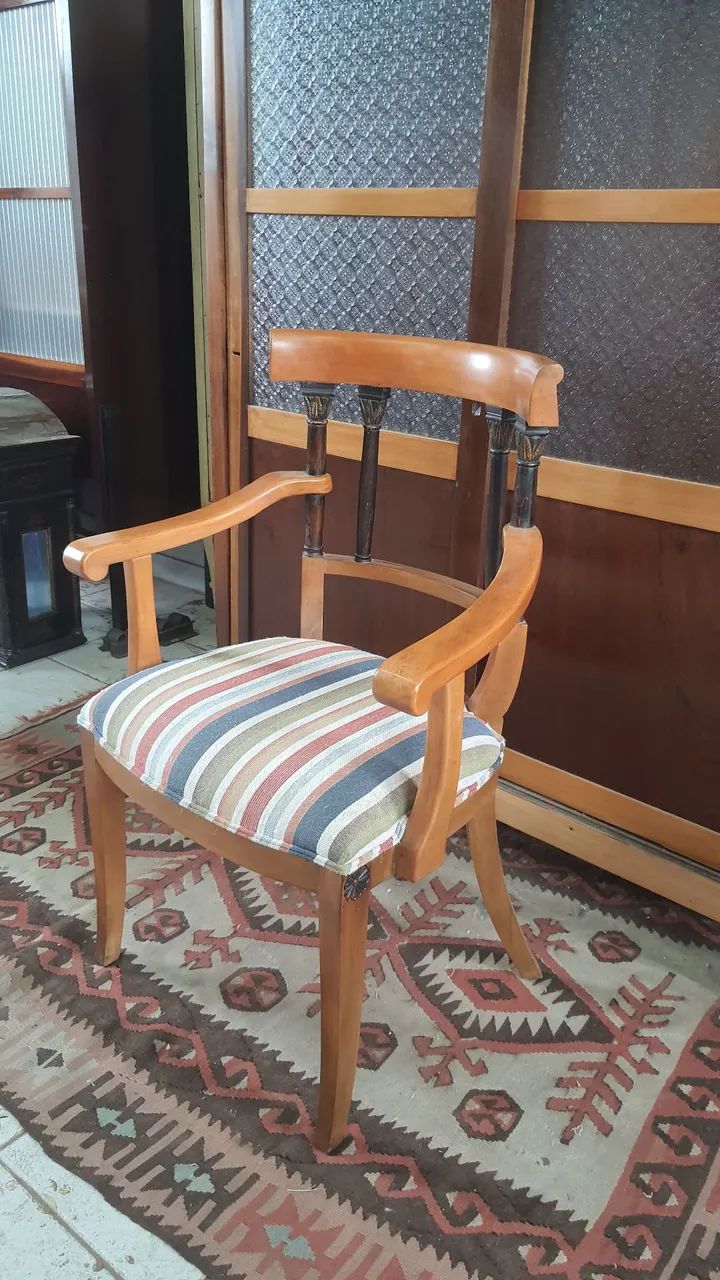  Cadeira Biedermeier (par) 