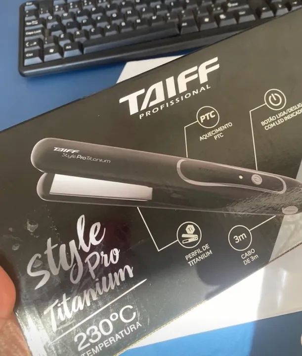 Chapinha TAIFF titanium 230 graus  - Foto 3