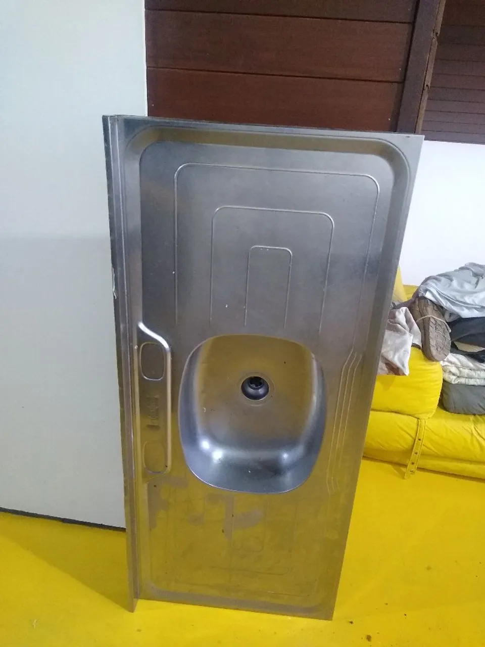 Cuba de aço inoxidável para bancada