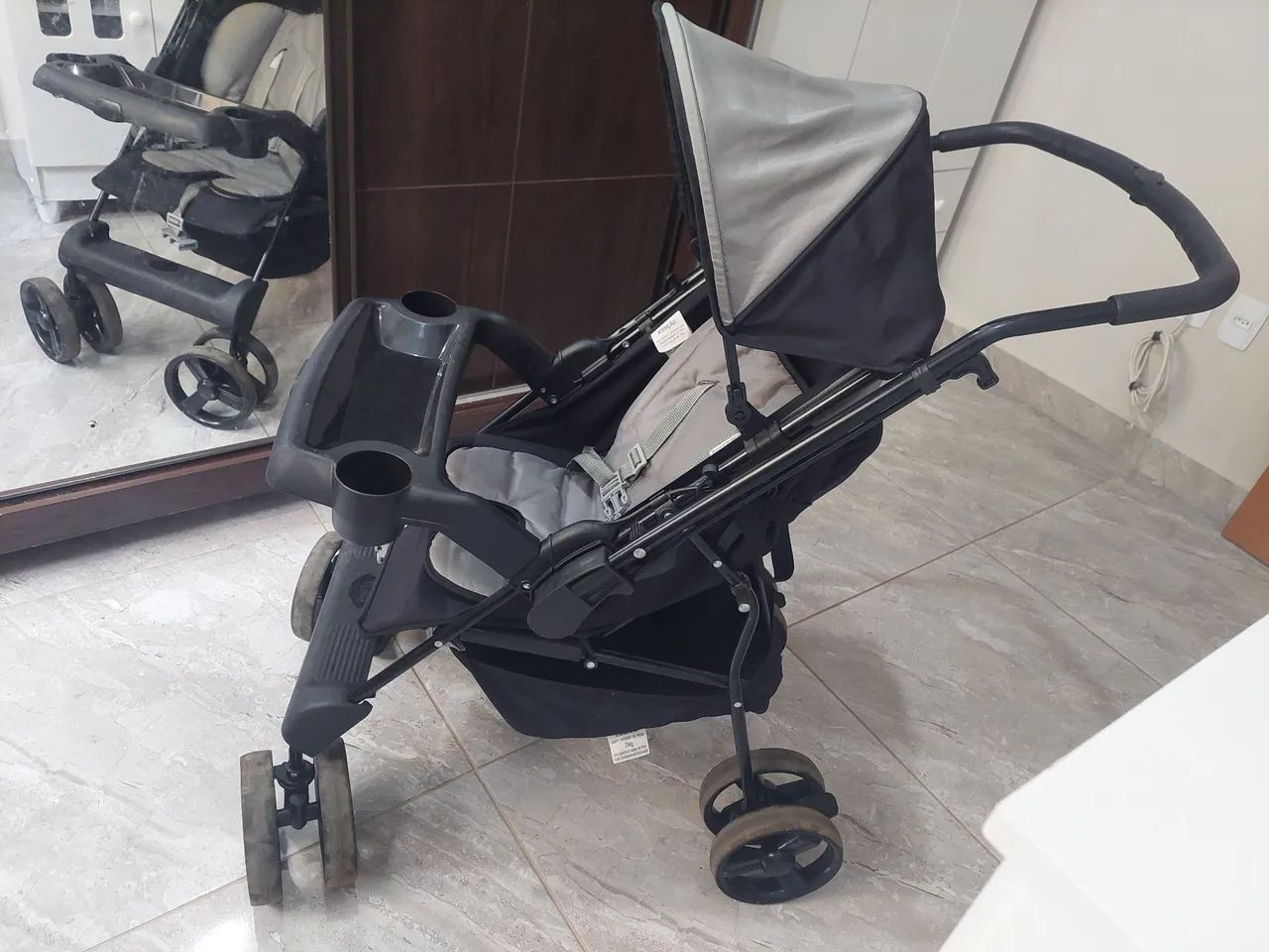 Carrinho de Bebê Tutti Baby - Foto 6