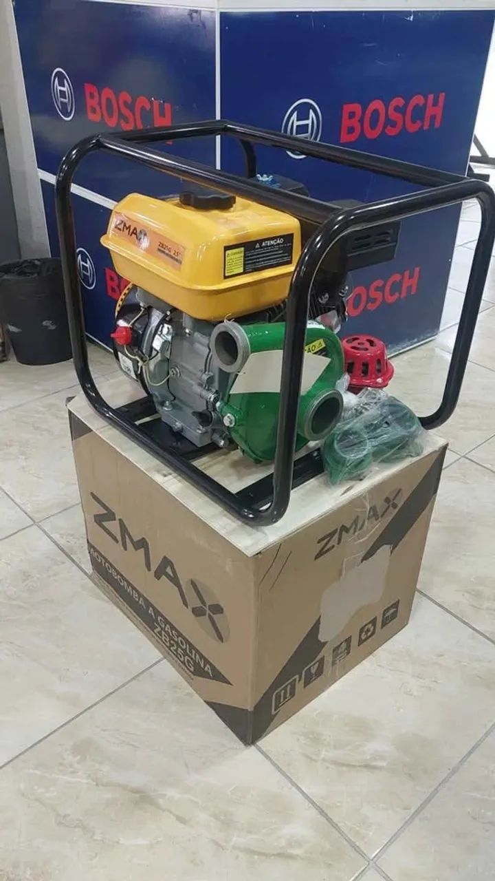 Motobomba centrífuga 7hp 4T 2.5"x2" Zmax(Loja/Nova) - Foto 2