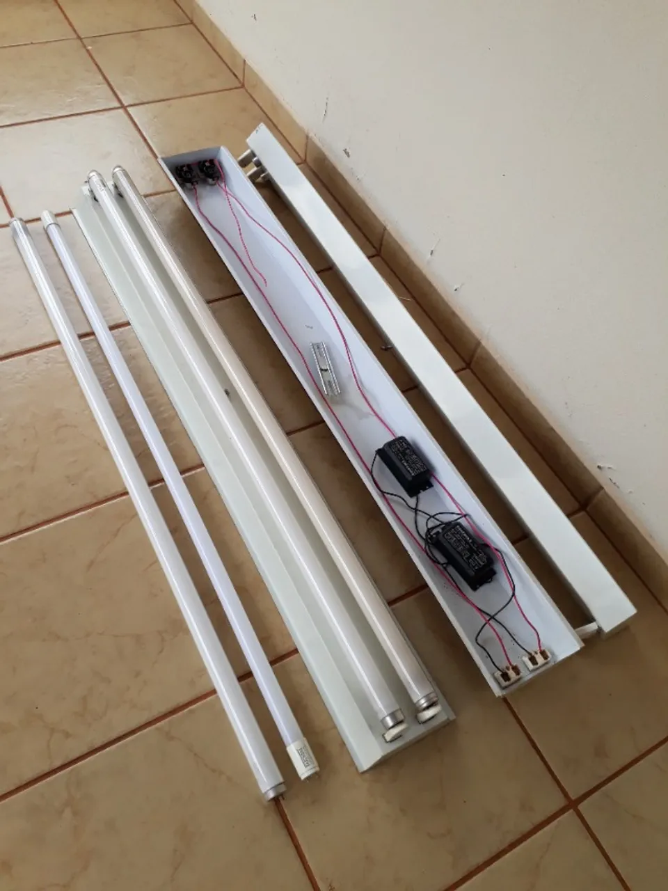 luminária Grande - 1,25m (3 Unidades)