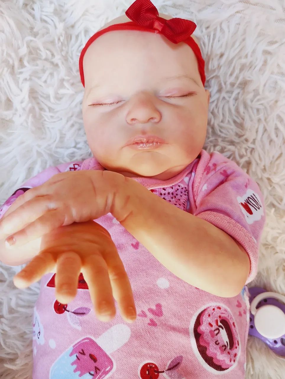 Bebê Reborn carequinha 