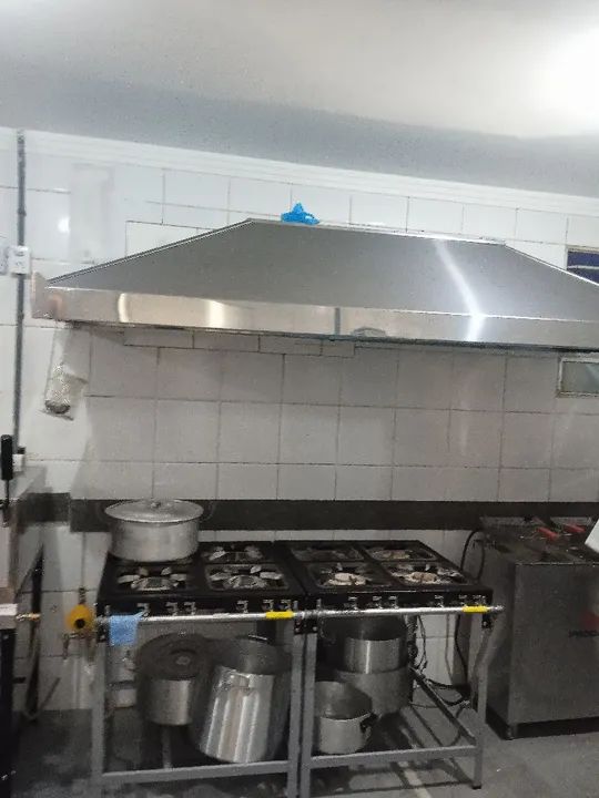 Inox corrimão bancadas coifas  - Foto 4