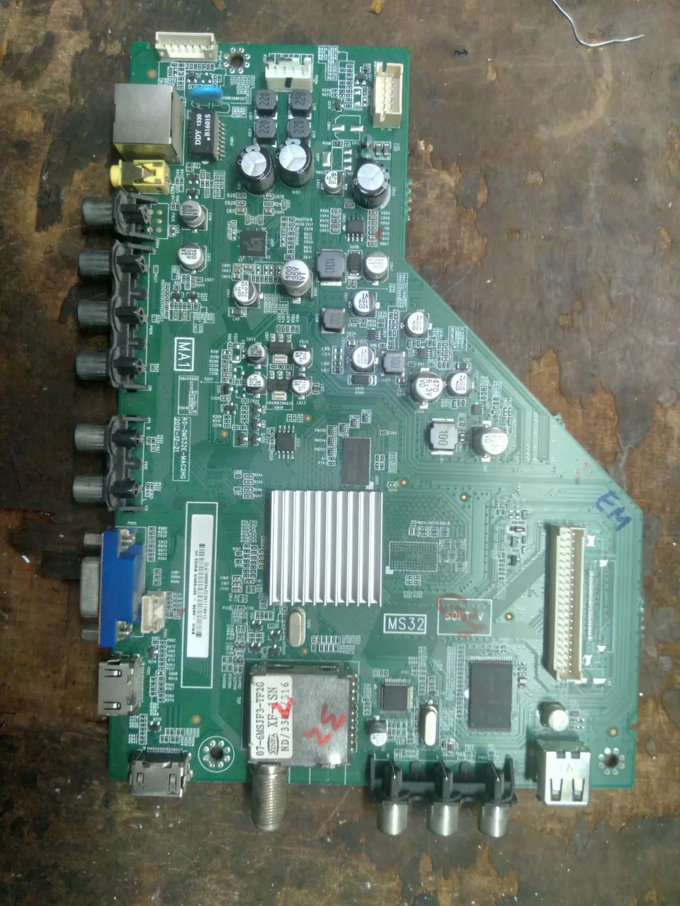 Placa principal tv philco tvph32f33dg 
