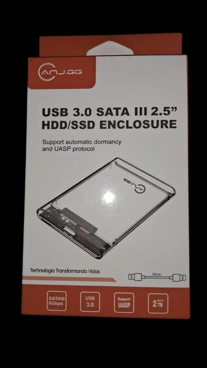 usb case sata 3 hdd/ssd - Foto 4