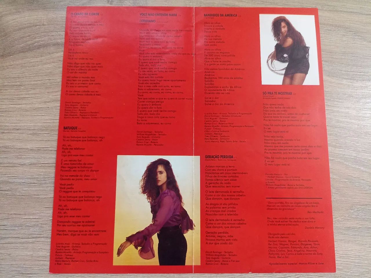 LP vinil Daniela Mercury, O canto da cidade (1993) - Foto 5