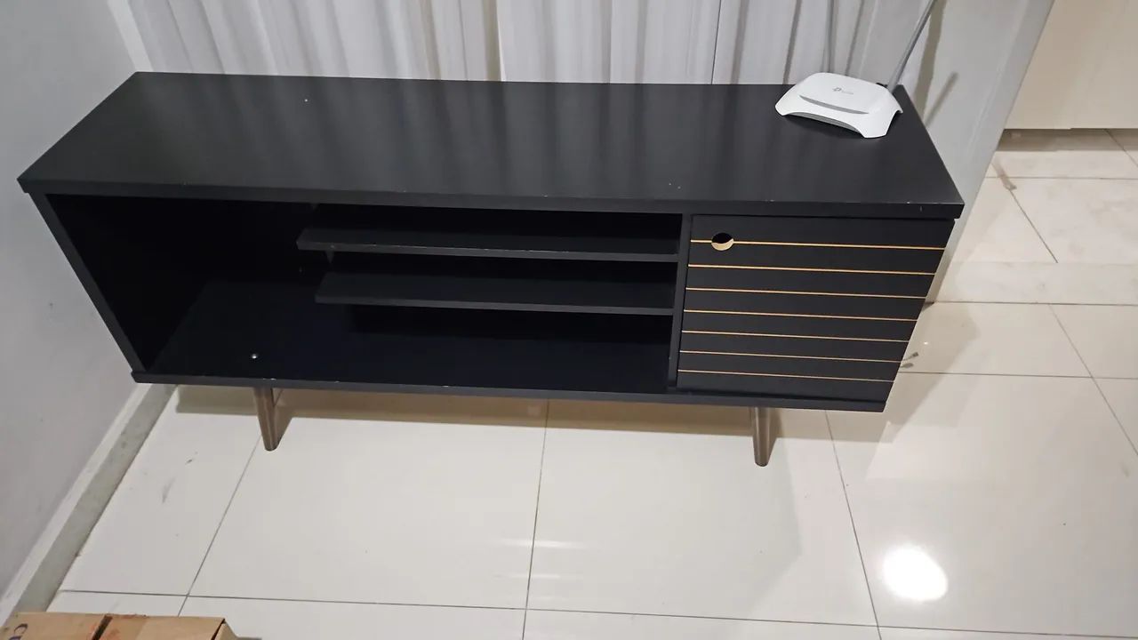 RACK HORIZONTAL MDF PRETO64520795453058123