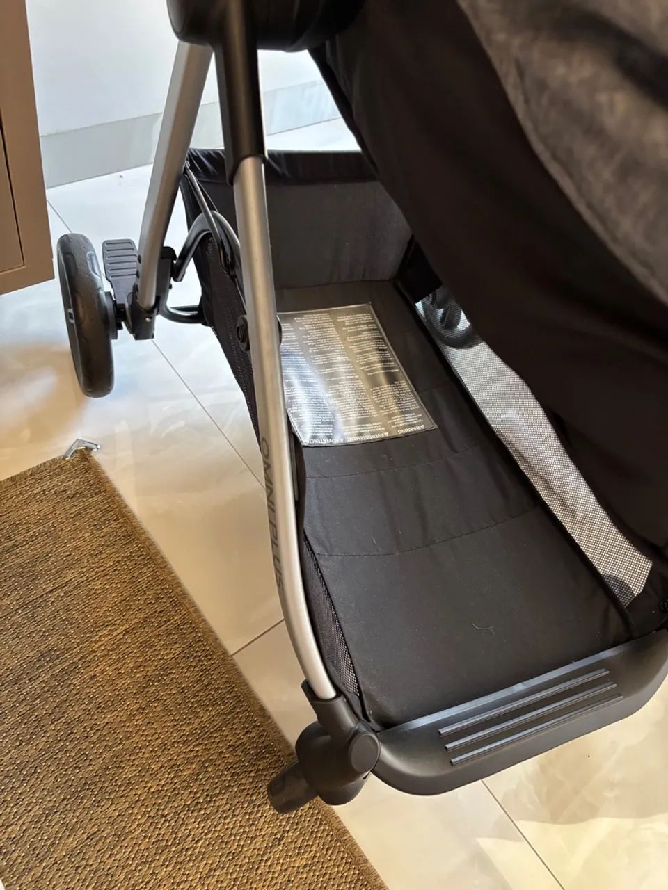 CARRINHO DE BEBÊ COM CADEIRA PARA CARRO SAFEMAX EVENFLO PIVOT XPAND, CINZA - Foto 4