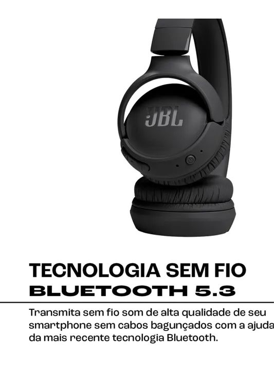 JBL, Fone de Ouvido On ear, Tune 520BT - Foto 2