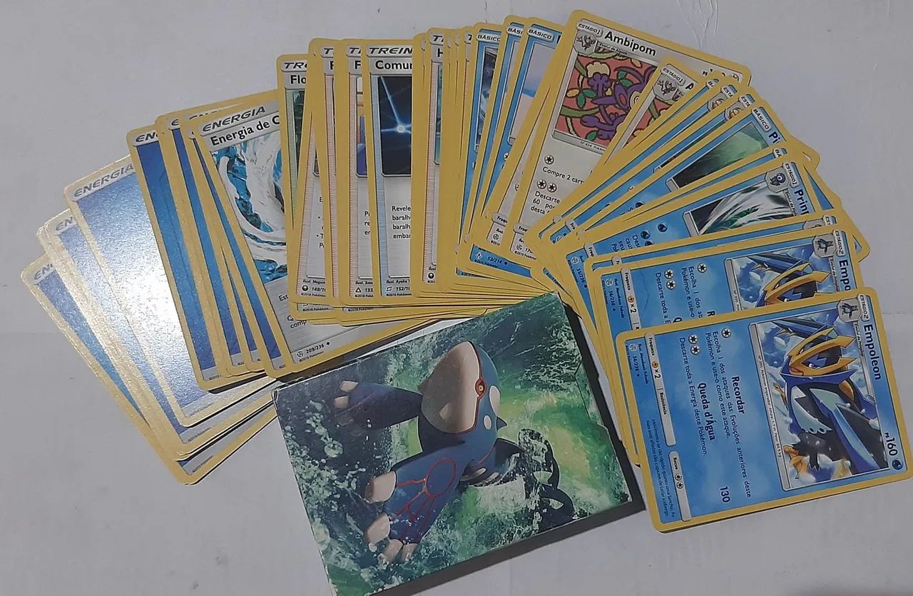 Deck empoleon cartas originais de pokémon
