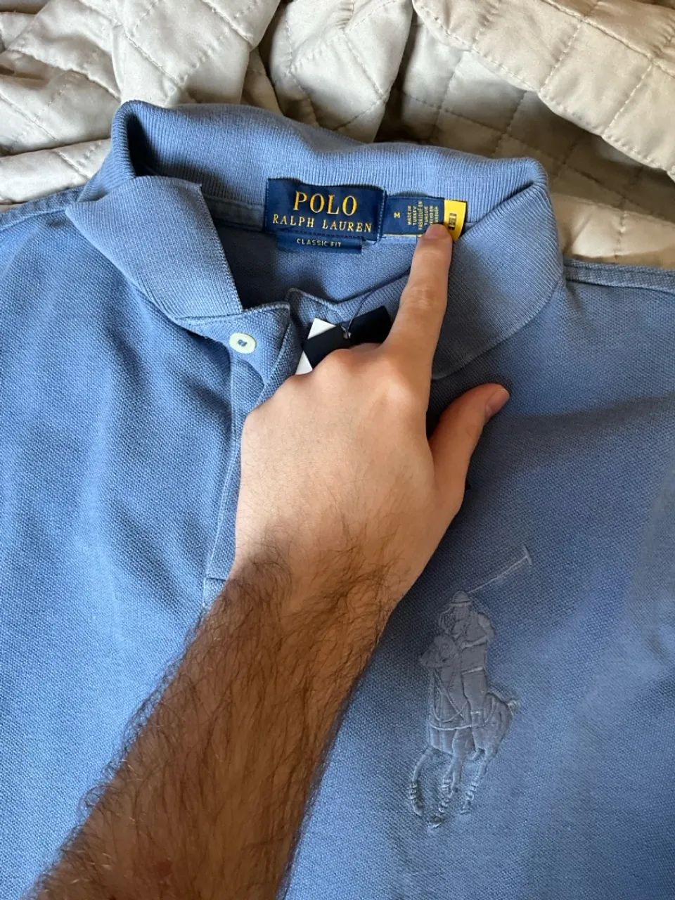 Nova Camisa Polo Ralph Lauren - Azul - Foto 4