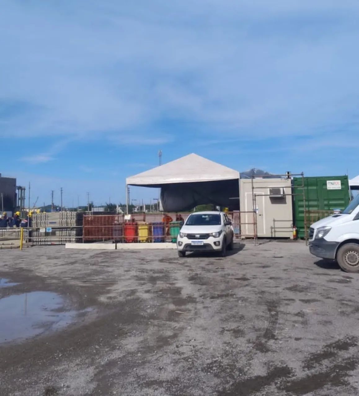 Locação tenda, tapume, gradil  - Foto 2