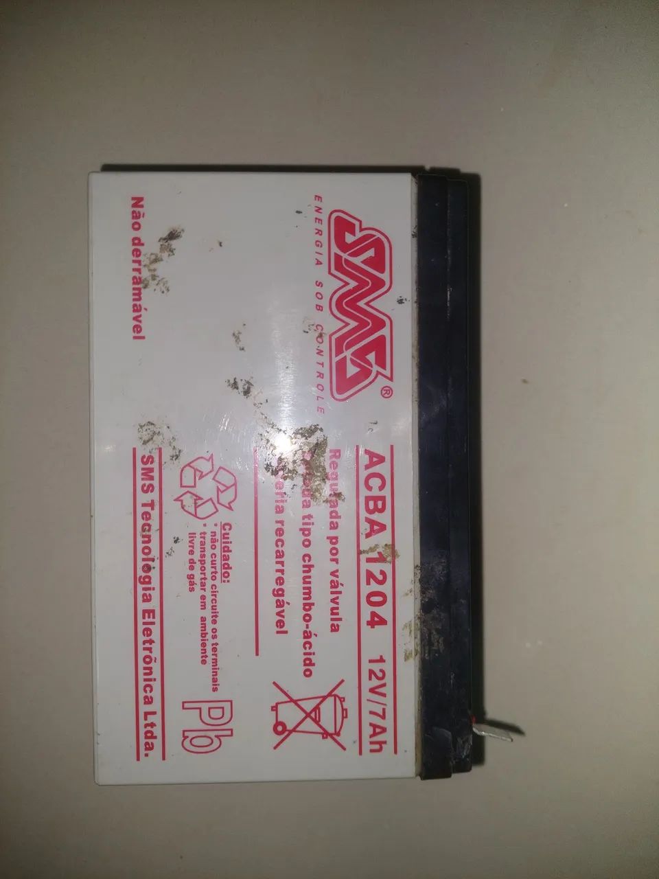 Bateria para Moto ACBA 1204 12V/7Ah