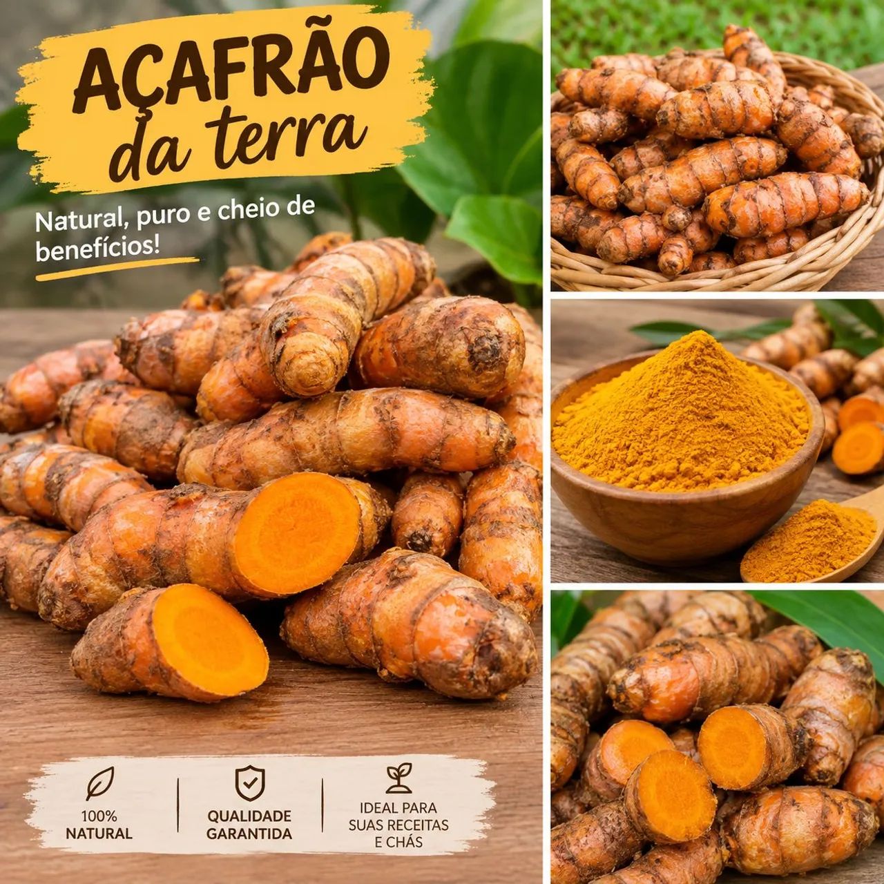 Açafrão da terra