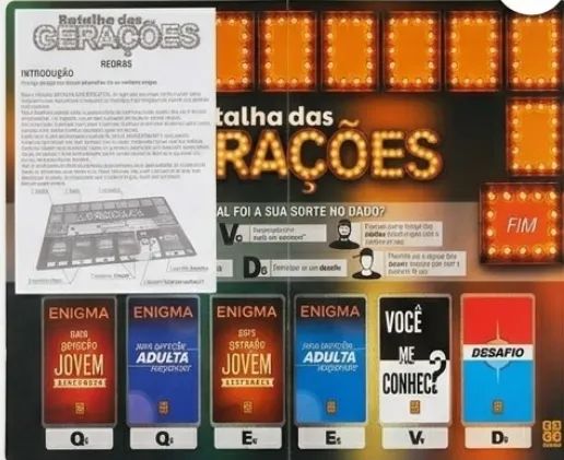 Batalha das Gerações - Jogo de tabuleiro - Completo - Foto 2