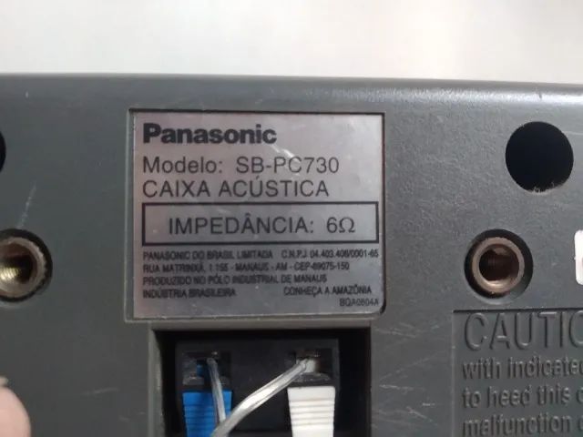 Caixa central home theater Panasonic - Foto 4