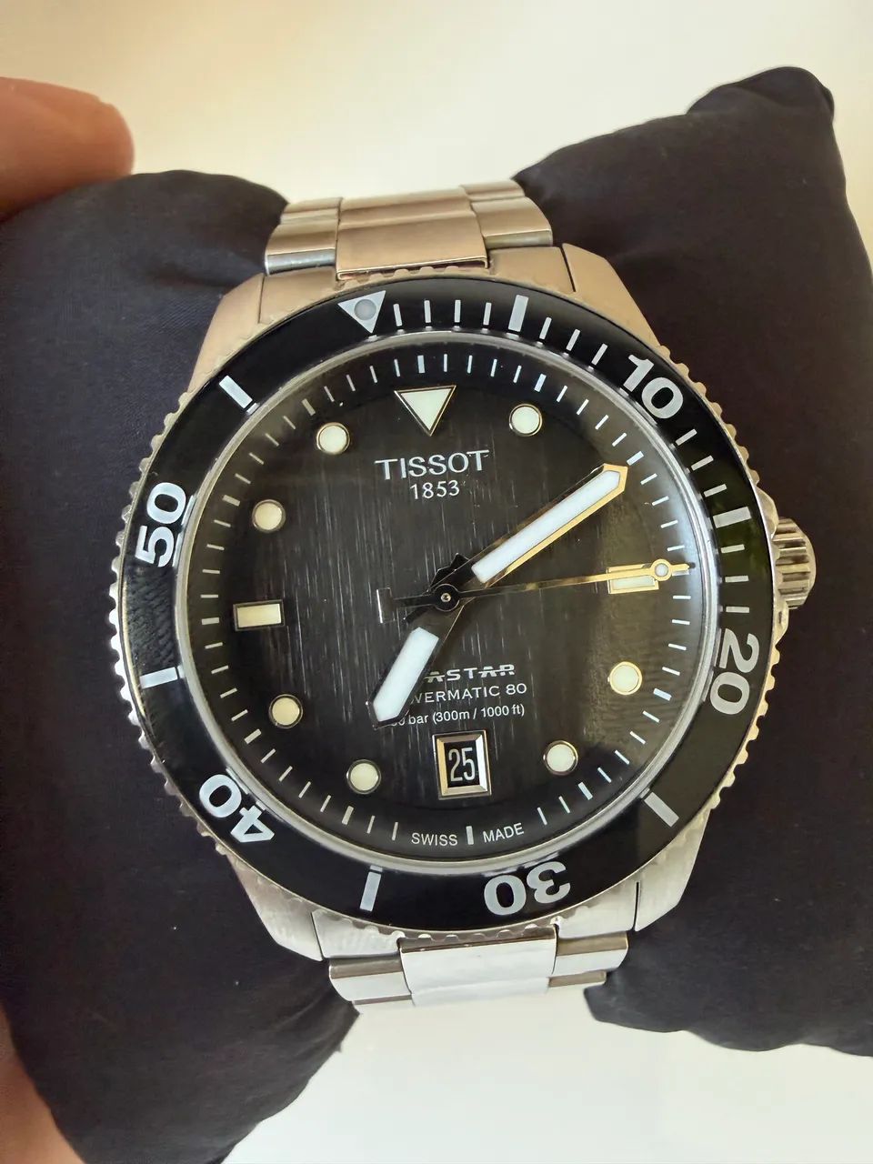 Relógio Tissot Seastar 1000 Powermatic 80 - Foto 2