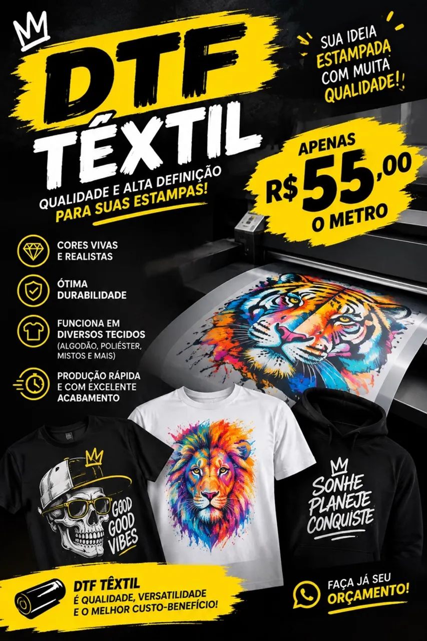DTF TÊXTIL 