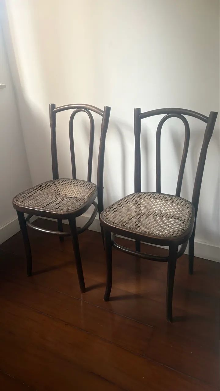 Cadeiras vintage estilo Thonet - Para Restauração 