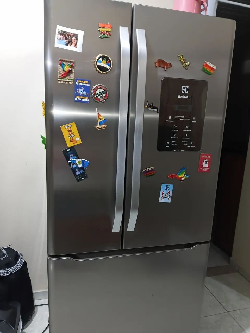 Geladeira electrolux com defeito 