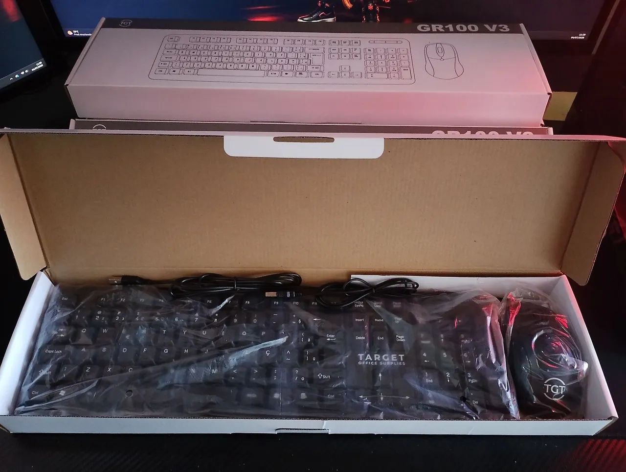Kits teclado e mouse novo  - Foto 3