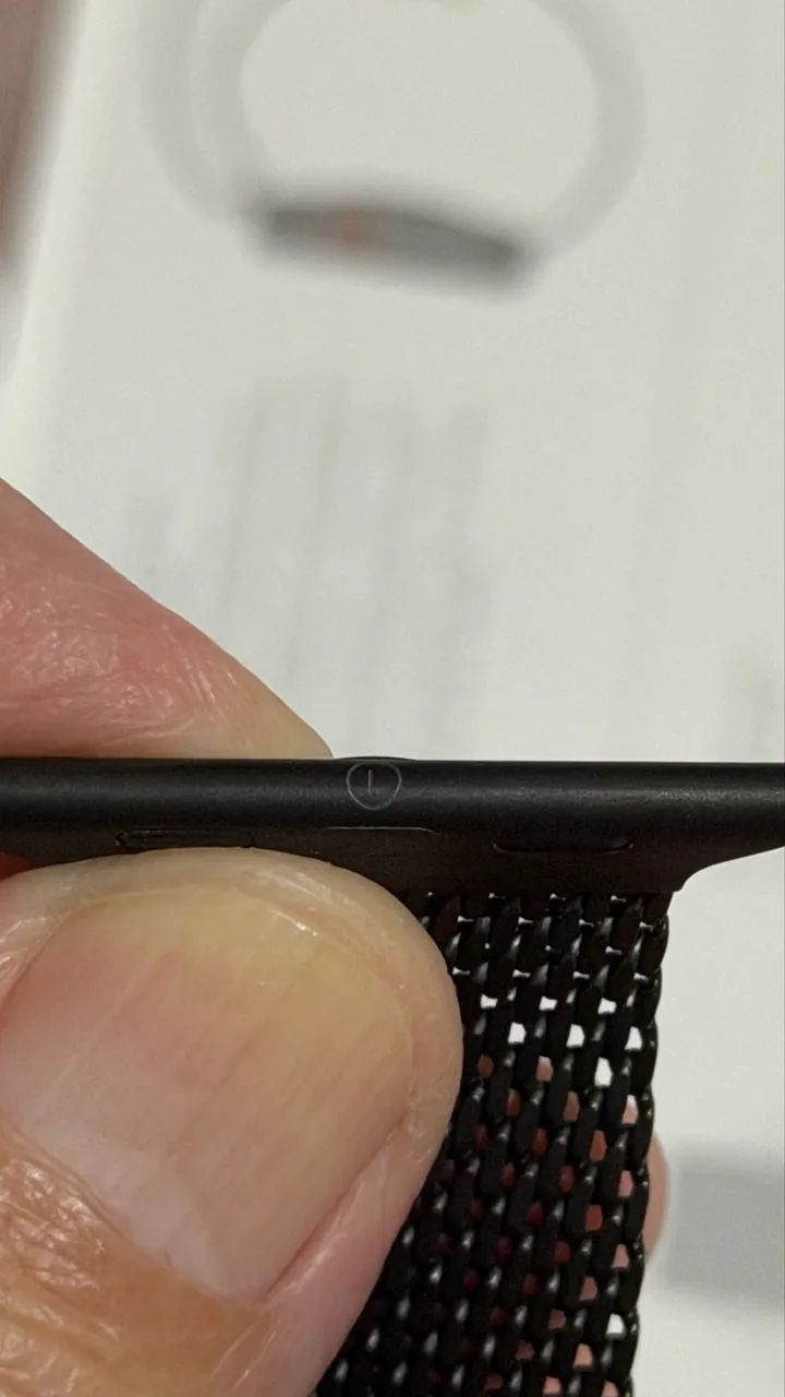 Pulseira Apple Titânio Preta L Original  - Foto 2
