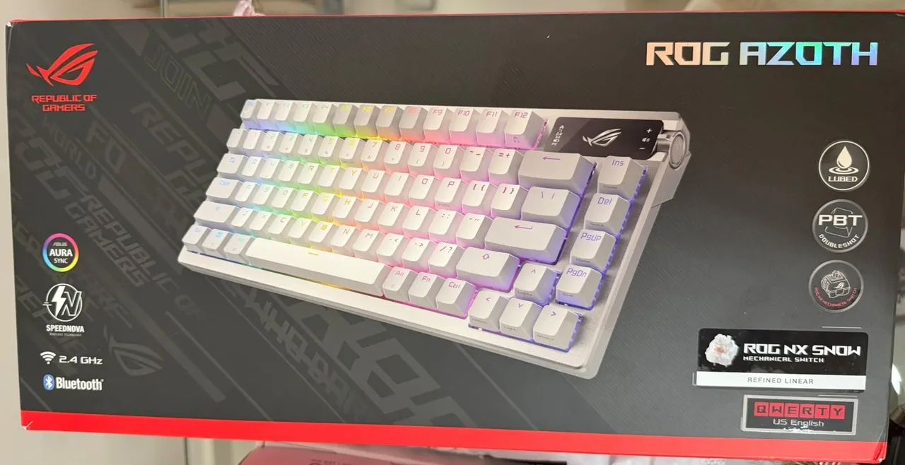TECLADO ASUS ROG AZOTH 75% WIRELESS