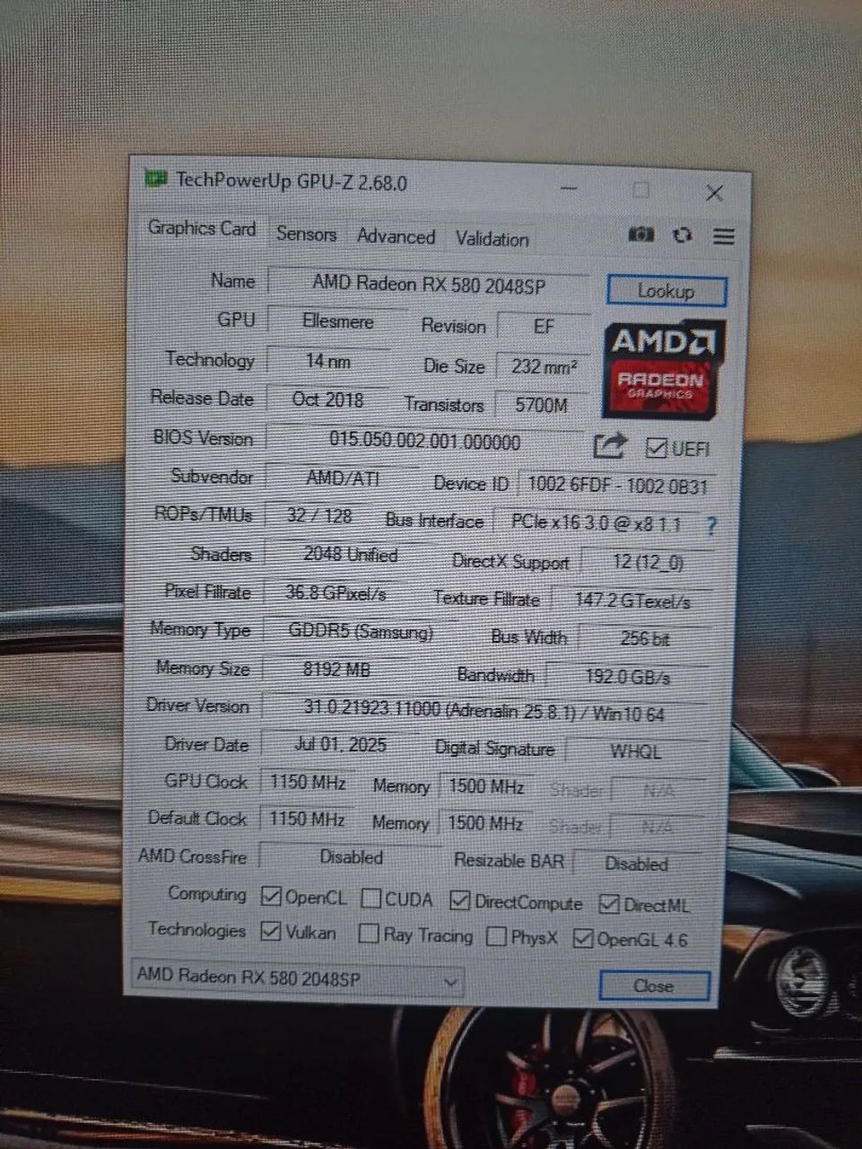 Placa de vídeo RX 580 top!! - Foto 2