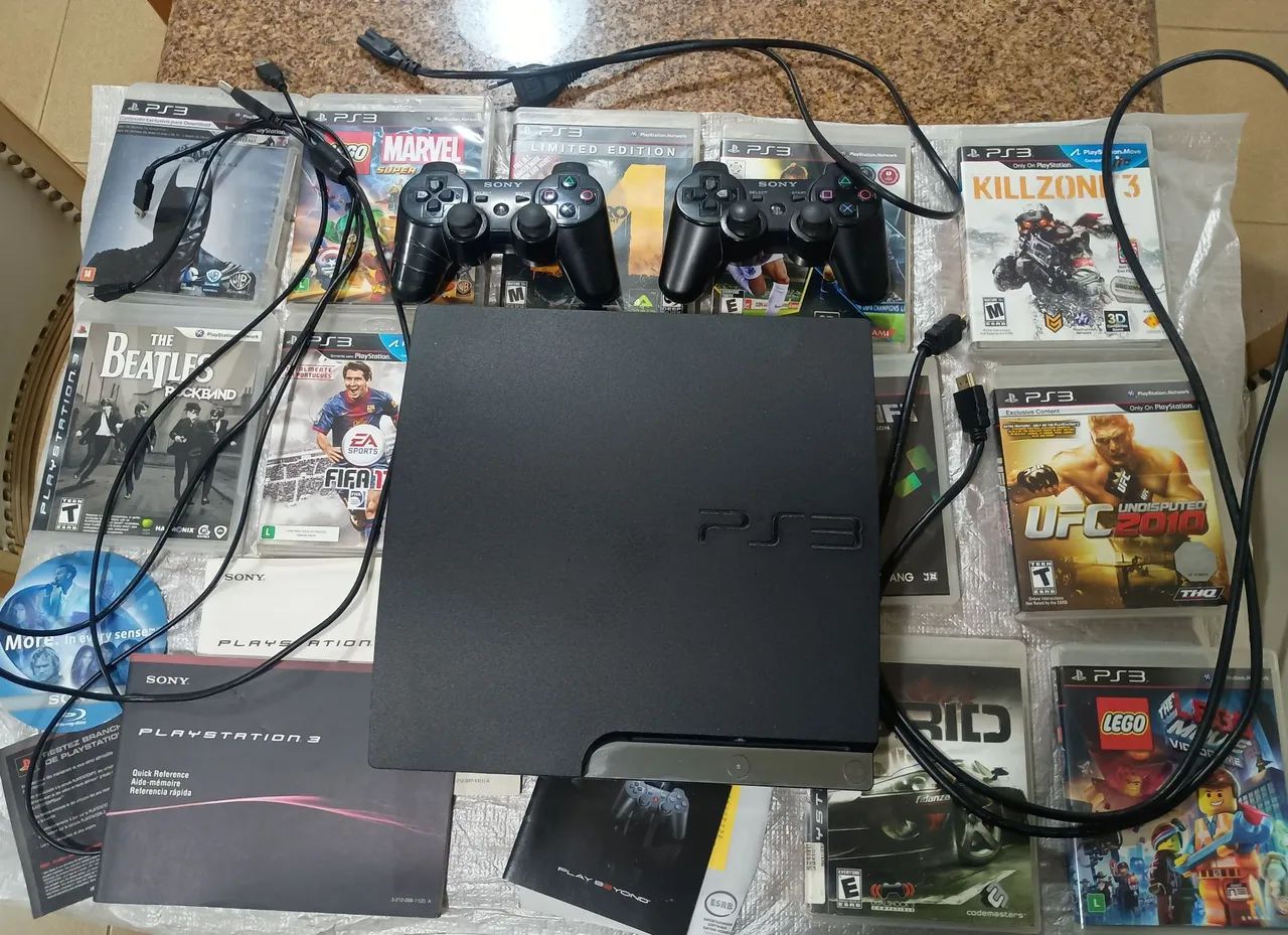 PS3 desbloqueado, 465 gb