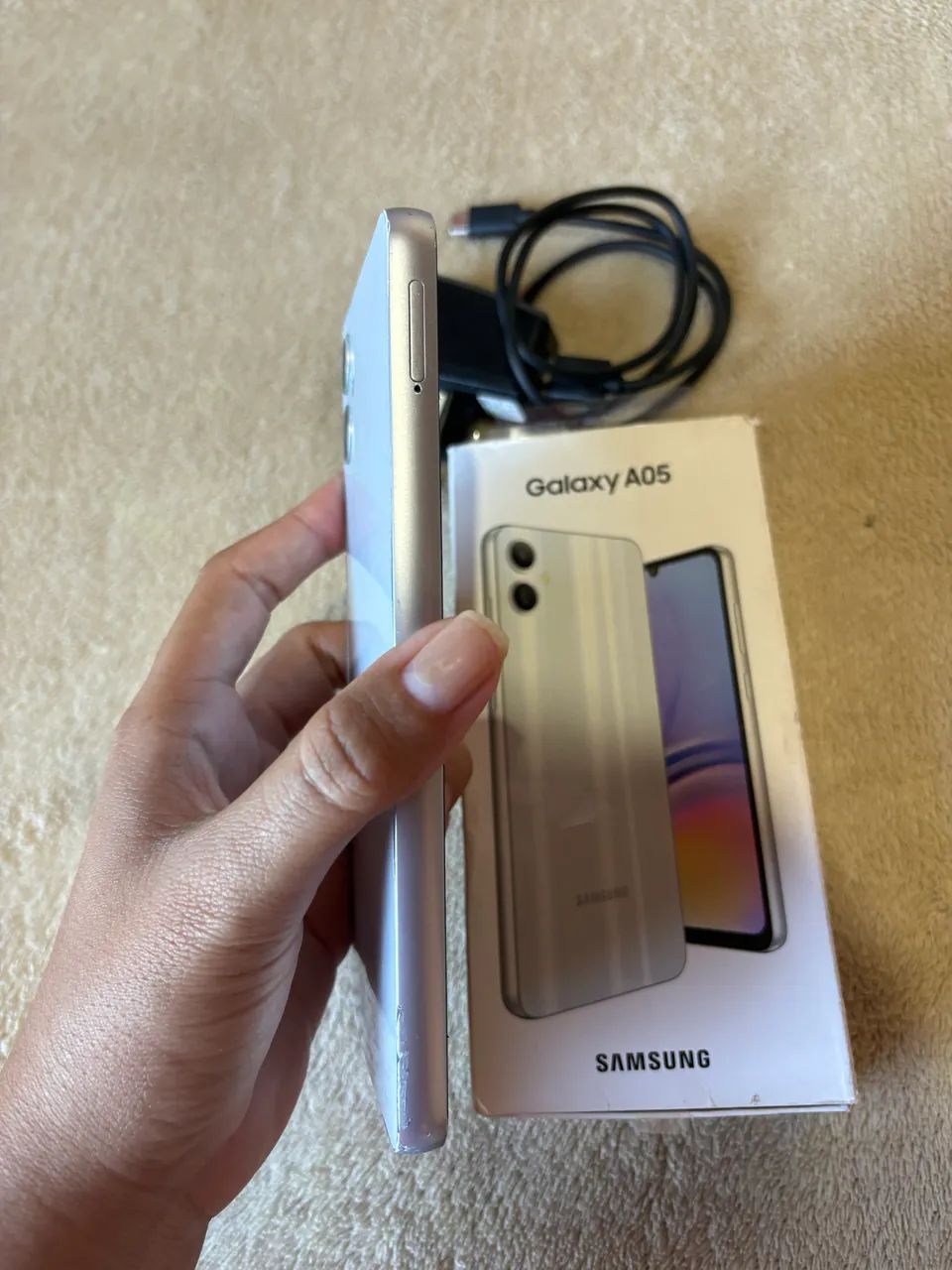 SAMSUNG GALAXY A05 128GB BRANCO - Foto 3