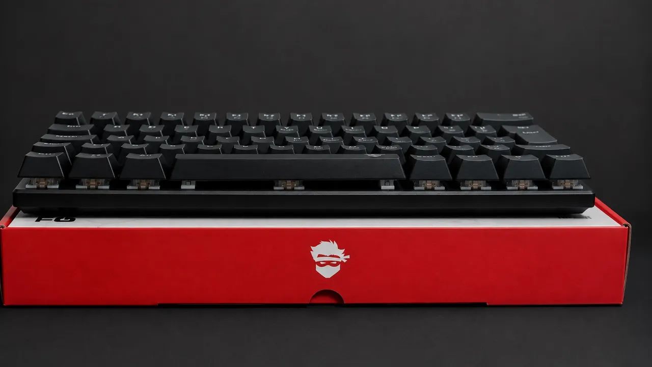 Teclado Mecânico Gamer Ninja Leap 60% Switch Blue - Foto 2