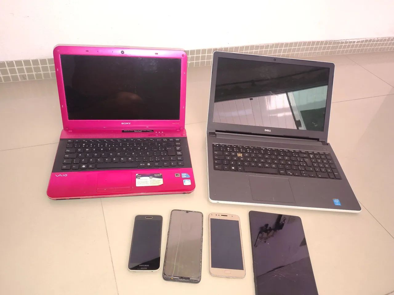 Produtos eletrônicos.