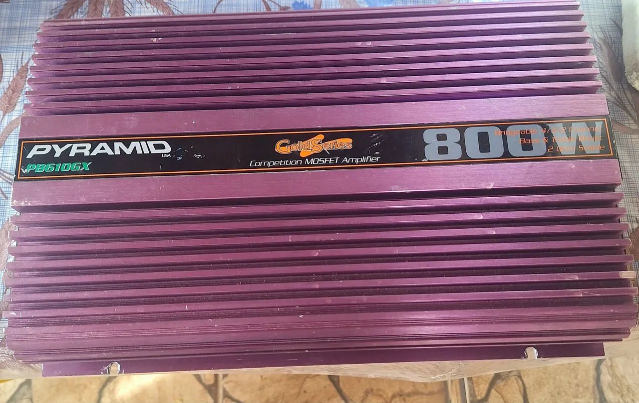 Vendo caixa com grave e piramid - Foto 2