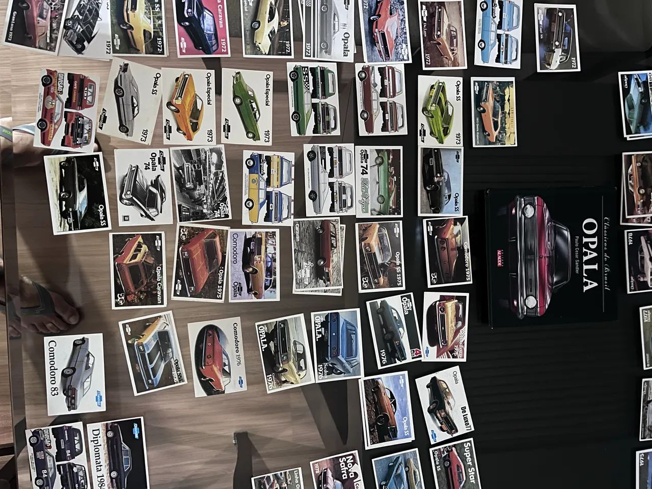 Coleção de Cards Antigos Opala & Caravan
