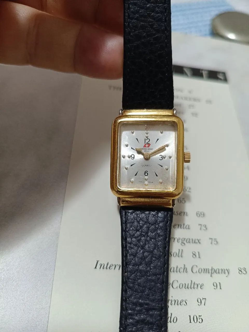 Relógio Suisso Militar Quartz 28mm × 35,5mm