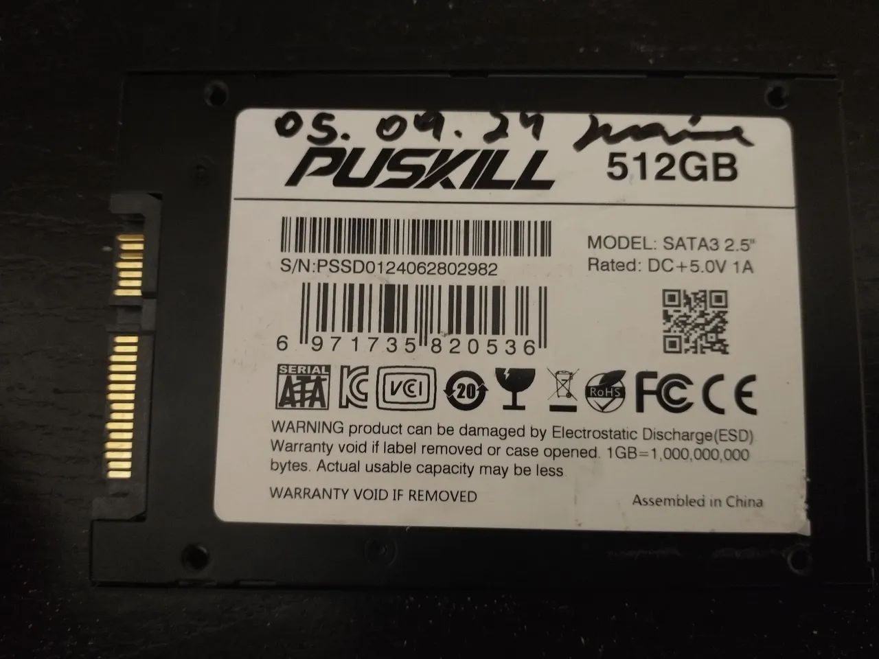 SSD Puskill 512 GB  - Foto 2