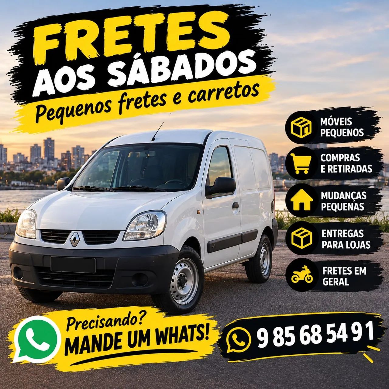 PEQUENOS FRETES e MUDANÇAS 