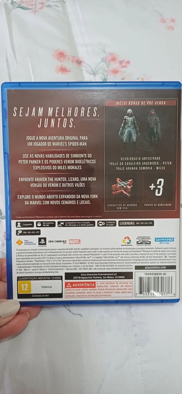 Jogo Spider Man 2 Ps5 - Foto 2