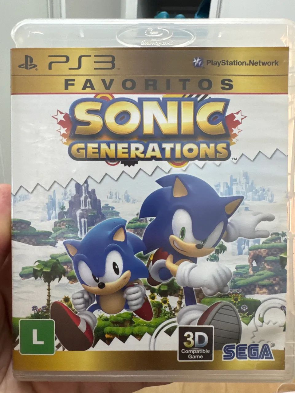 Sonic Generations PS3 Original 